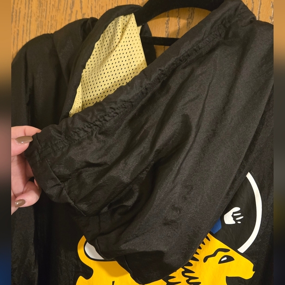 Detroit Lions Throwback Half Zip Wind Breaker - 3X - Picture 10 of 12